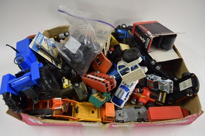 Lot 167 - MIXED LOT VARIOUS DIE-CAST AND PLASTIC TOY...