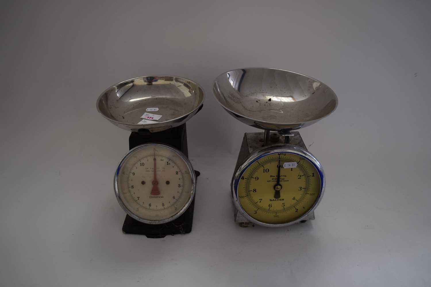 Lot 12 - TWO SETS OF VINTAGE KITCHEN SCALES