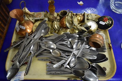 Lot 184 - TRAY VARIOUS MIXED ITEMS TO INCLUDE STEEL...