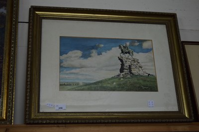 Lot 256 - ROBERT KIPPING, STUDY OF A MONUMENT,...