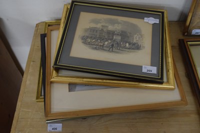 Lot 269 - MIXED LOT OF PICTURES TO INCLUDE AN ENGRAVING...