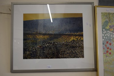 Lot 719 - ROSY MAGUIRE, 'LOST HORIZONS', COLOURED PRINT,...