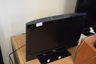 Lot 728 - SMALL SONY FLATSCREEN TV