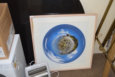 Lot 745 - EDWARD HILL ABSTRACT CIRCULAR PHOTOGRAPHIC...