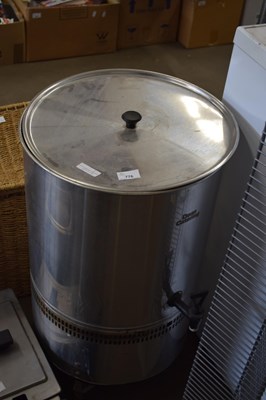 Lot 776 - DEAN CATERING STAINLESS STEEL TEA URN OR HOT...