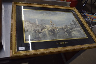 Lot 783 - AFTER TURNER, THE GRAND CANAL, VENICE,...