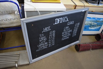 Lot 799 - RESTAURANT BLACKBOARD