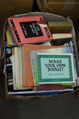 Lot 838 - ONE BOX MIXED BOOKS