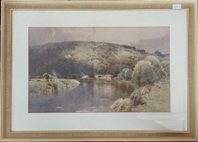 Lot 4 - Frederick Tucker, signed watercolour dated...