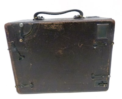 Lot 206 - Vintage cased camera marked 'Murers Express...