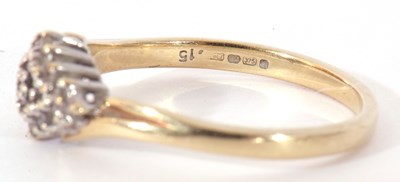 Lot 83 - Mixed Lot: three modern 9ct gold rings, all...