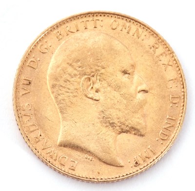 Lot 199 - Edward VII gold sovereign dated 1907