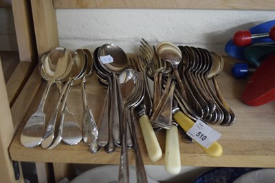 Lot 510 - QUANTITY OF PLATED WARE CUTLERY