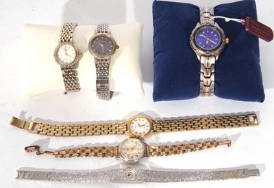 Lot 312 - Mixed Lot including a ladies gold plated and...