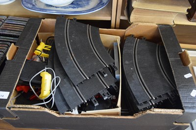 Lot 514 - QUANTITY OF SCALEXTRIC TRACK AND ACCESSORIES