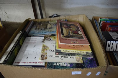 Lot 578 - BOX OF MIXED BOOKS AND MAGAZINES - SOME...