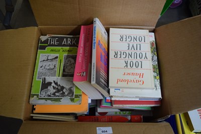 Lot 604 - BOX OF BOOKS - SOME MEDICAL