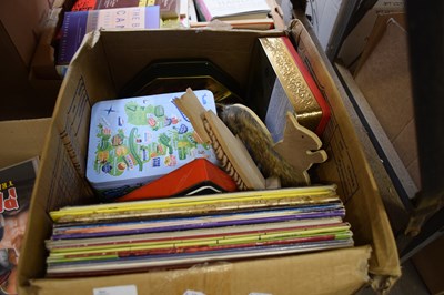 Lot 616 - BOX CONTAINING QUANTITY OF LPS ETC