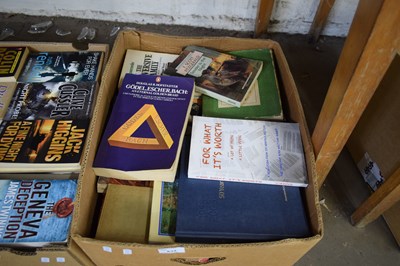 Lot 632 - BOX OF MIXED BOOKS - SOME MEDICAL INTEREST