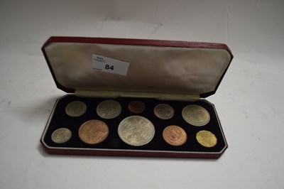 Lot 84 - ELIZABETH II CORONATION 1953 PROOF COIN SET