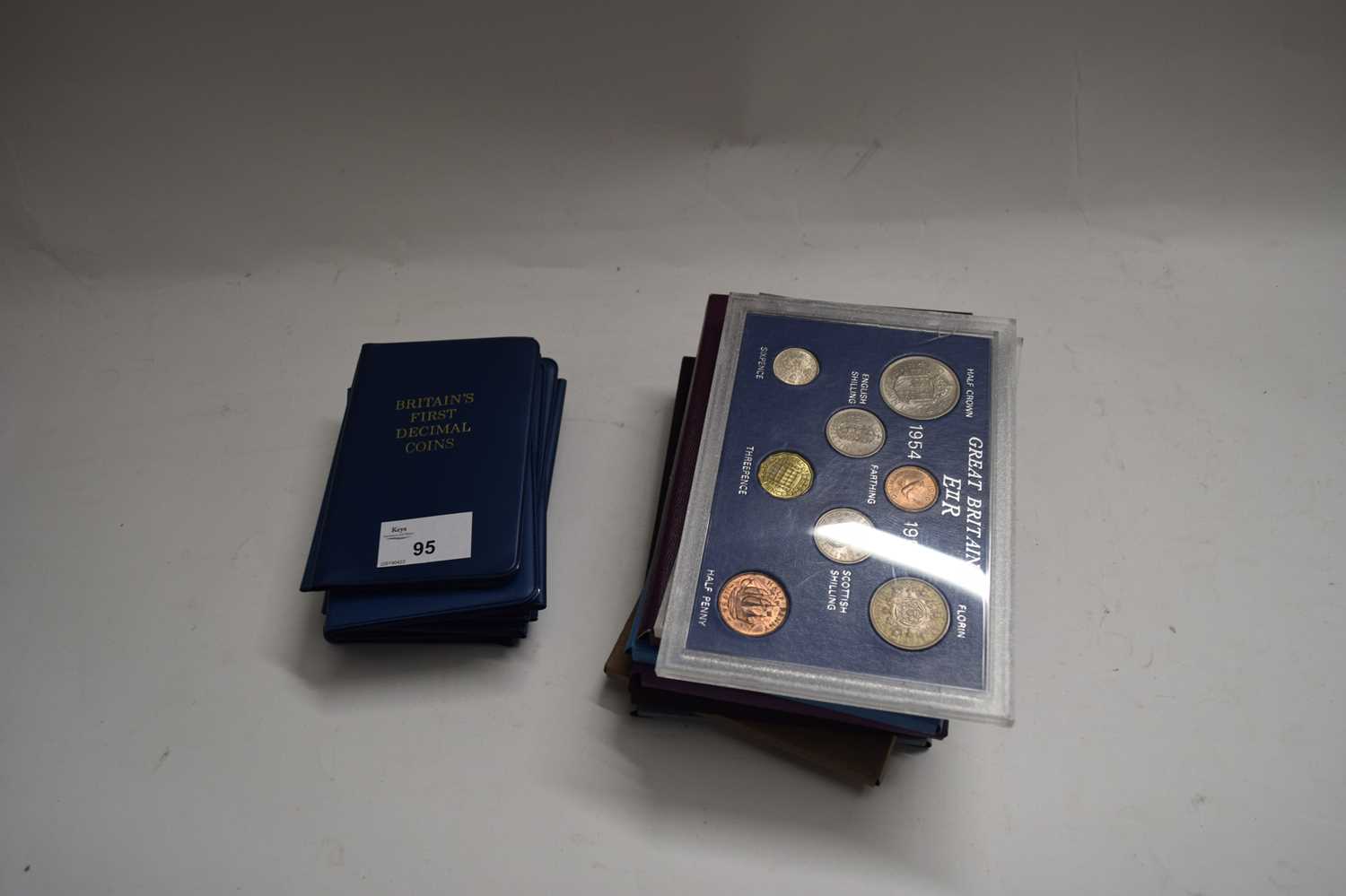 Lot 95 - COLLECTION OF CASED BRITISH PROOF DECIMAL...