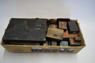 Lot 126 - COLLECTION OF WOOD AND COPPER PRINTERS BLOCKS
