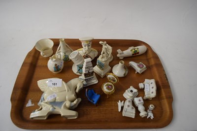 Lot 161 - COLLECTION VARIOUS CRESTED CHINA WARES AND...