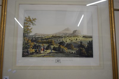 Lot 689 - AFTER I CLARKE, CITY OF EDINBURGH, COLOURED...