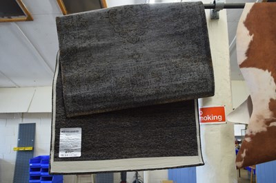 Lot 797 - FADING WORLD GREY EBONY RUG 80 X 150CM