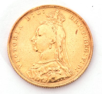 Lot 200 - Victorian sovereign dated 1890