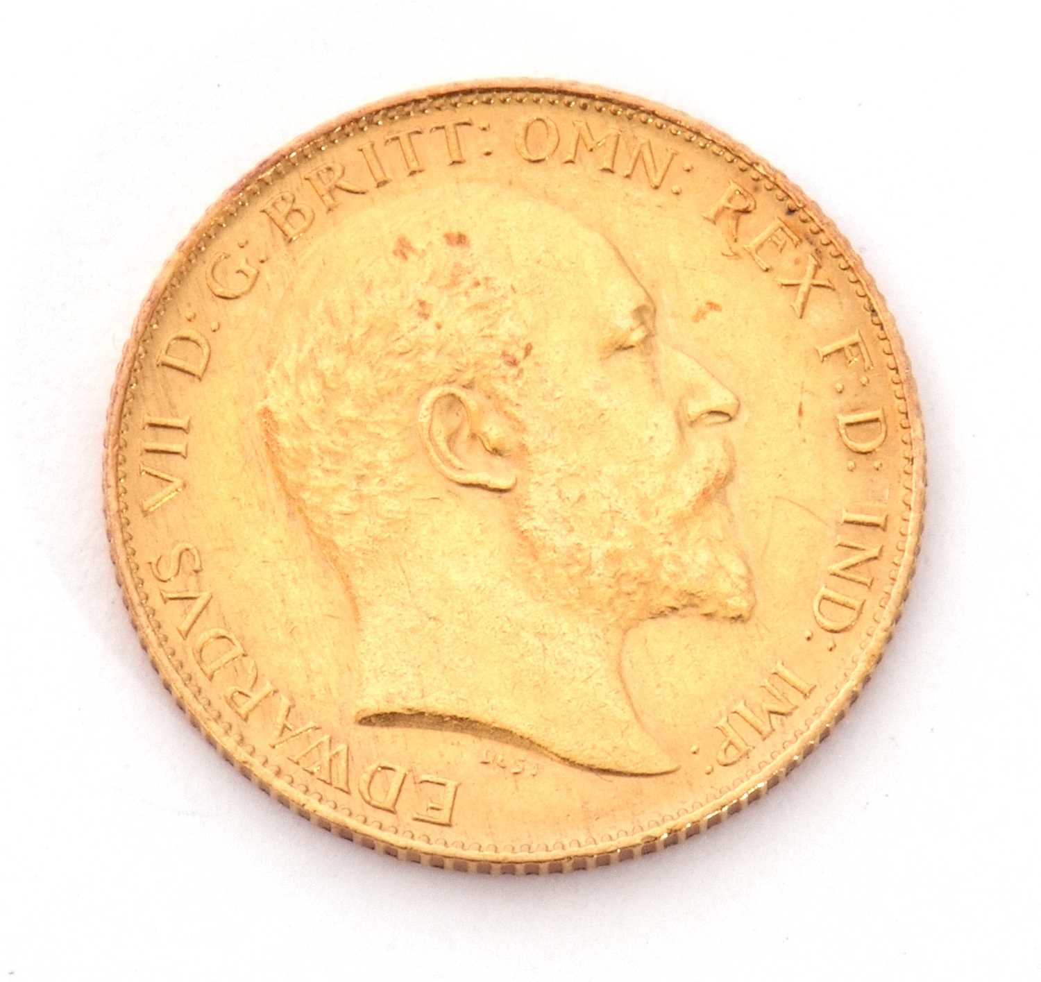 Lot 202 - Edward VII half sovereign dated 1903