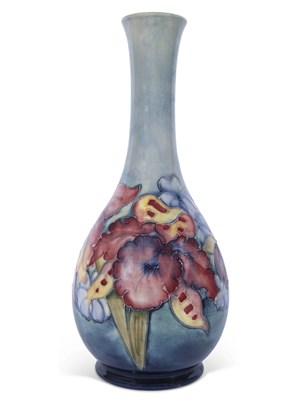Lot 39 - Moorcroft vase decorated with the Orchid...