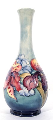 Lot 39 - Moorcroft vase decorated with the Orchid...