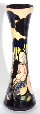 Lot 40 - Large Moorcroft trial vase with children in a...