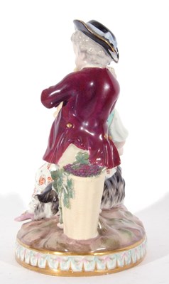 Lot 46 - 19th century Meissen group of two children,...