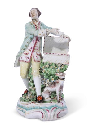 Lot 48 - Derby patchmark sweetmeat figure circa 1765...