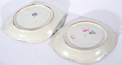Lot 63 - Pair of Chelsea gold anchor dishes of silver...