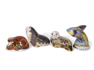 Lot 72 - Quantity of Royal Crown Derby paperweights,...