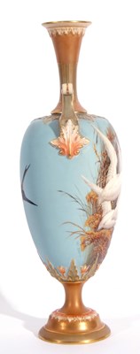 Lot 81 - An impressive Royal Worcester vase, the...