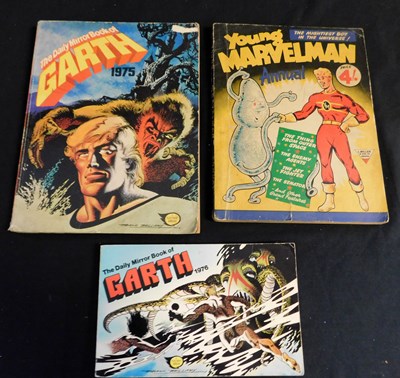 Lot 41 - YOUNG MARVEL MAN ANNUAL, London, L Miller...