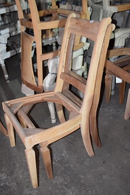 Lot 56 - Pair of Regal chairs, mahogany
