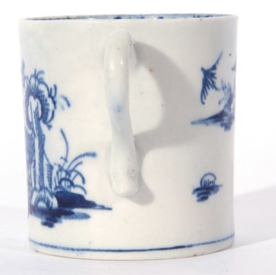 Lot 92 - Early Lowestoft porcelain coffee can with a...
