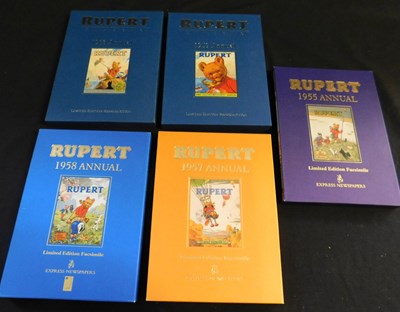 Lot 49 - RUPERT ANNUAL, (5), limited facsimile editions...