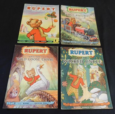 Lot 75 - MARY TOURTELL: 4 titles: RUPERT IN THE WOOD OF...