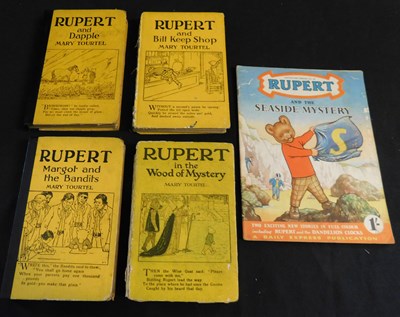 Lot 75 - MARY TOURTELL: 4 titles: RUPERT IN THE WOOD OF...