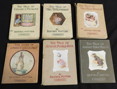 Lot 95 - Small box: children's mainly Beatrix Potter