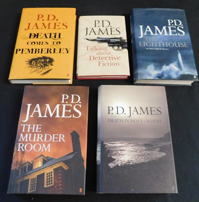 Lot 78 - P D JAMES: 10 titles: INNOCENT BLOOD, London,...
