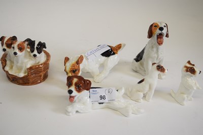 Lot 170 - A group of Royal Doulton terrier models...
