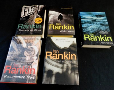 Lot 101 - IAN RANKIN: 12 titles: DEAD SOULS, London,...