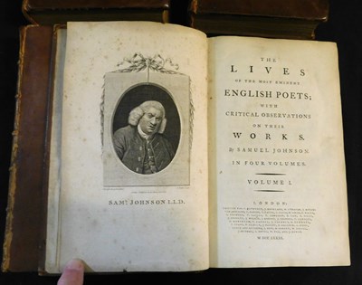 Lot 182 - SAMUEL JOHNSON: THE LIVES OF THE MOST EMINENT...